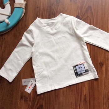 Áo thu cotton bé trai